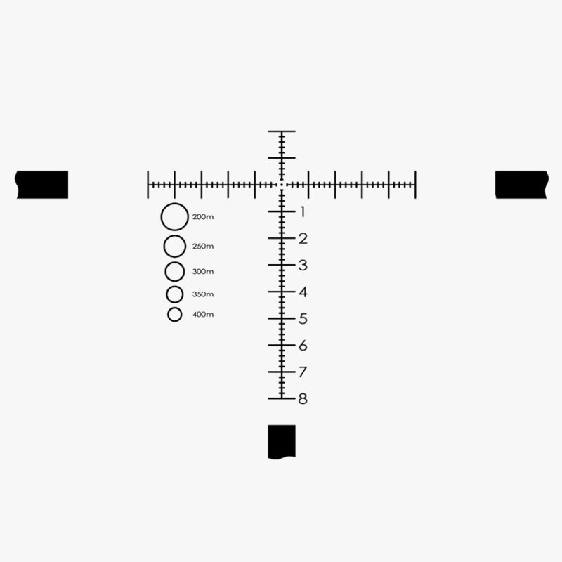 Rudolph V1 5-25x50mm RR1 FFP IR Reticle